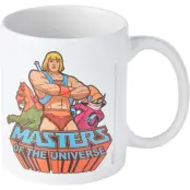 Masters Of The Universe - Anime Mugg - I Have The Power - He Man - för vit/röd/blå