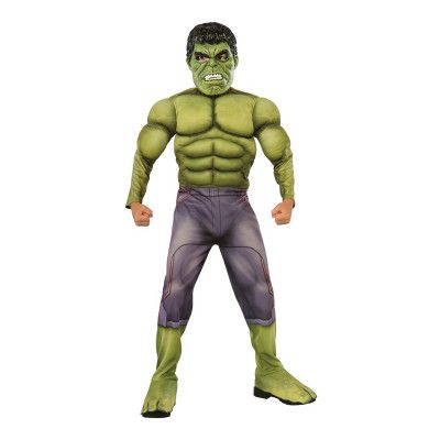 Avengers Hulken Deluxe Barn Maskeraddräkt