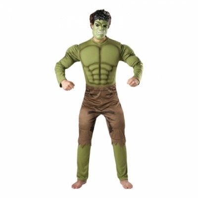 Hulken med Muskler Maskeraddräkt