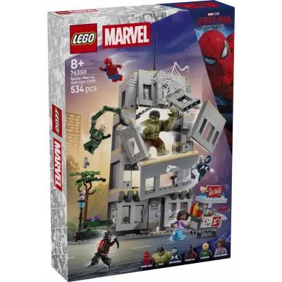 LEGO® Marvel Episk sammandrabbning med Spider-Man mot Hulk 76350 - LEGO -  Leksaksaffären
