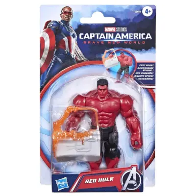 Marvel Captain America Red Hulk Figur 10cm - Avengers -  Leksaksaffären