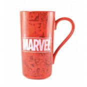 Marvel Lattemugg Röd