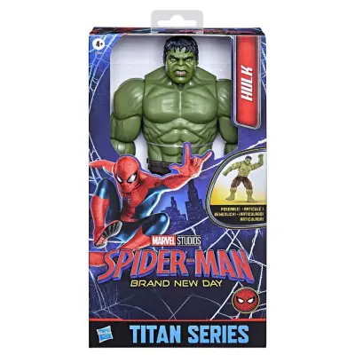 Spiderman Hulken Titan Series Figur - Marvel -  Leksaksaffären