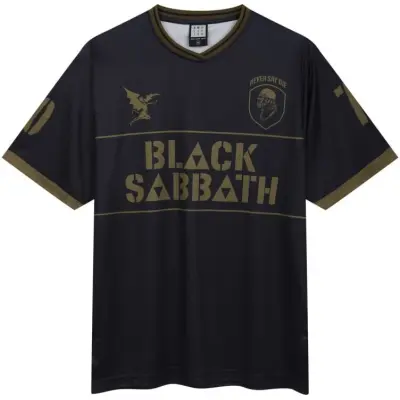Black Sabbath Jersey - Rock FC - Never Say Die Iron Man - XS 4XL - för Herr - flerfärgad