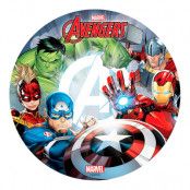 Tårtbild Avengers