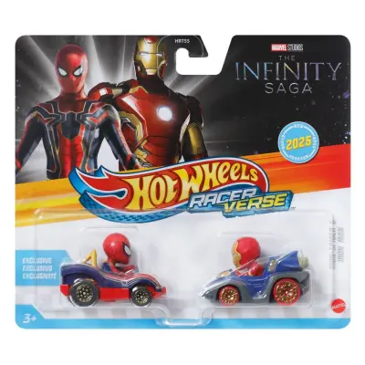 Hot Wheels RacerVerse 1:64 2-pack Marvel Infinity Saga - Hot Wheels -  Leksaksaffären