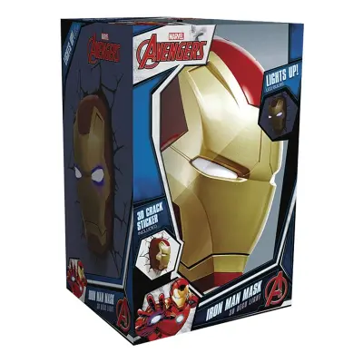 Iron Man 3 3D Vägglampa