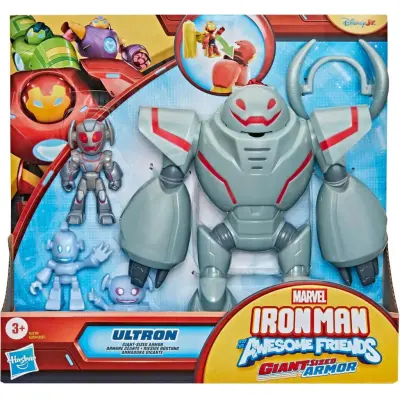 Iron Man Awesome Friends Giant-sized Armor Ultron - Iron Man And His Awesome Frien -  Leksaksaffären