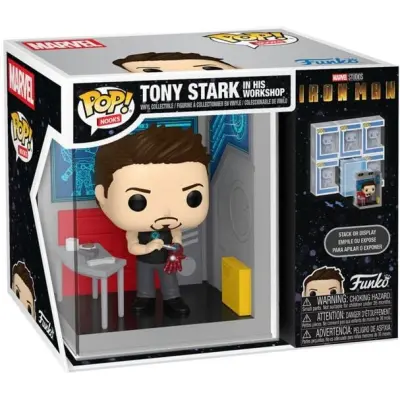 Iron Man - Marvel - Tony´s Garage (Pop! Nooks) Vinyl Figur - Funko Pop! - Funko Shop Europe