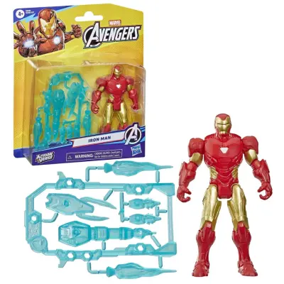 Marvel Avengers ActionVerse Figur 10cm Iron man - Marvel -  Leksaksaffären