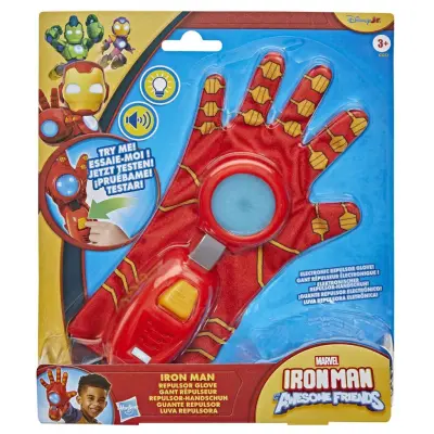 Marvel Iron Man Repulsor Handske med ljud och ljus - Marvel -  Leksaksaffären