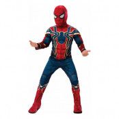 Marvel Endgame Iron Spider Deluxe Barn Maskeraddräkt - Small