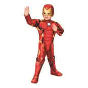 Marvel™ Iron Man Deluxe Barn Maskeraddräkt - X-Small