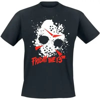 Fredagen den 13:e T-shirt - Friday 13th Jason Splat - M 3XL - för Herr - svart