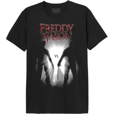 Freddy vs. Jason T-shirt - Poster - S XXL - för Herr - svart