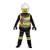 LEGO Brandman Deluxe Maskeraddräkt Barn M