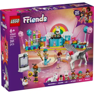 LEGO® Friends Maskeradfest med enhörning och älva 42661 - LEGO -  Leksaksaffären
