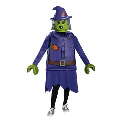 LEGO Häxa Barn Maskeraddräkt - Medium