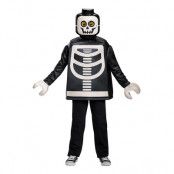 LEGO Skelett Barn Maskeraddräkt - Small