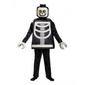 LEGO Skelett Deluxe Barn Maskeraddräkt - Small