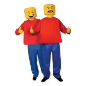 Legogubbe Maskeraddräkt