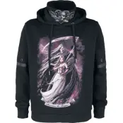 Gothicana by EMP - Gothic Luvtröja - Gothicana X Anne Stokes - huvtröja med liemannen - M - för Herr - svart