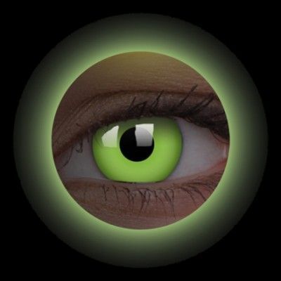 Crazylinser Glow UV Grön