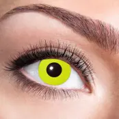 Färgade linser Yellow Crow Eyes