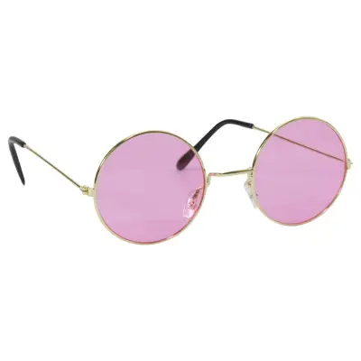 Hippie Glasögon Rosa Lins