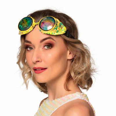Pilotglasögon Festival Guld