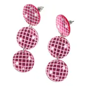 Örhängen Rosa Discokulor
