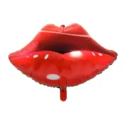 Folieballong Läppar