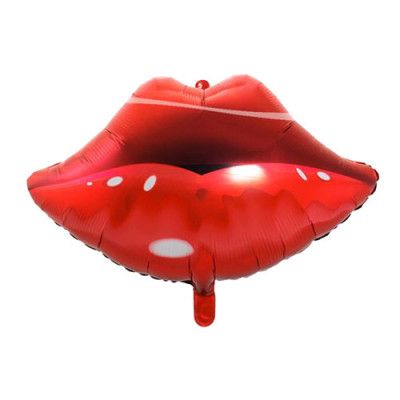Folieballong Läppar