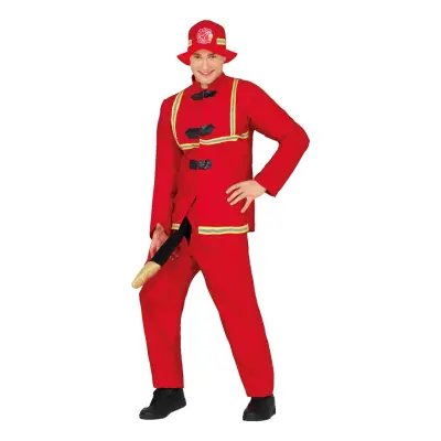 Brandman med Slang Maskeraddräkt - Large