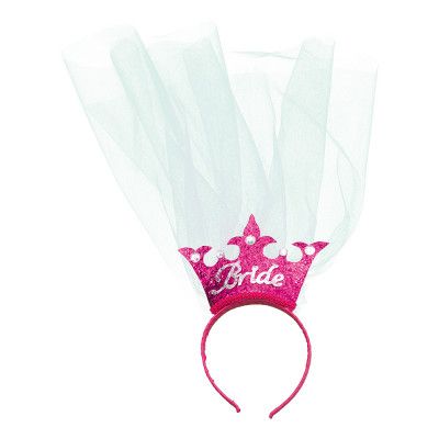 Bride Diadem med Slöja