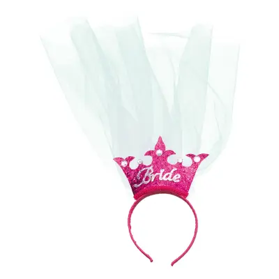 Bride Diadem med Slöja