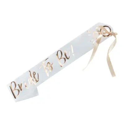 Bride to Be Ordensband Roséguld - One size