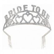Bride To Be Tiara Silver/Glitter - One size