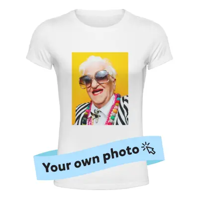 Designa Din Egen Dam T-shirt - X-Large