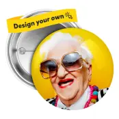 Designa Din Egen Knapp - 25 mm