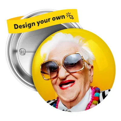 Designa Din Egen Knapp - 25 mm