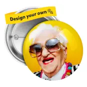 Designa Din Egen Knapp - 50 mm