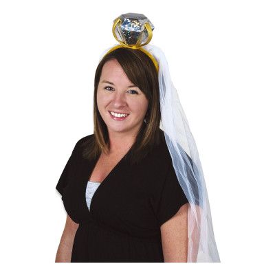 Diadem Gigantisk Diamantring - One size