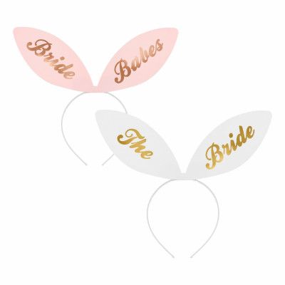 Diadem Kaninöron Bride To Be