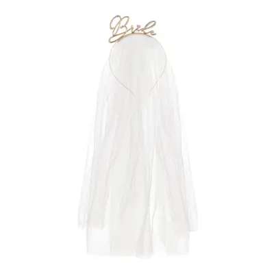 Diadem Med Slöja Bride - One size