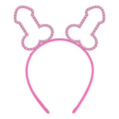 Diadem Penisar Rosa - One size