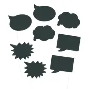Foto Props Griffeltavlor - 8-pack