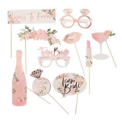 Foto Props Möhippa Blommor - 10-pack