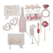 Foto Props Team Bride - 10-pack