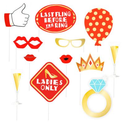 Fotorekvisita Möhippa 12-pack